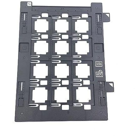 Chironal Dia-Halter, Negativ-Foto-Scanner, Filmstreifen-Halter für Epson Perfection V700, V750, V800, V850 (12 Löcher, 35 mm)