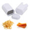 Rapidbok Pommesschneider, Kartoffelschneider, Pommes-Frites-Schneider, Pommes Schneider Gerät, Professioneller Kartoffelschneider mit 10mm Klingen, Pommesseschneider mit Schneidgittern aus Edelstahl