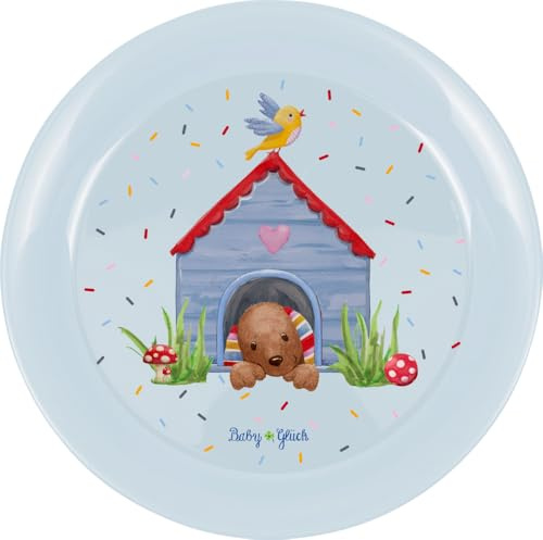 Die Spiegelburg - Teller Dackel - BabyGlück