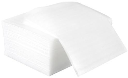 HORIALENCE 100 Bolsas De Espuma Epe Impermeables Para Embalaje Material De Protección Y Amortiguación Para Envíos Mudanzas Y Almacenamiento De Platos Tazas Marcos De Fotos Y Cristalería
