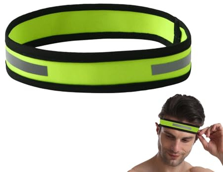 Löparpannband för kvinnor Halkfri, Snabbttorkande och Reflekterande | Löparpannband För Män Och Kvinnor För Yoga Träningspass Fitness Utomhus Cykling Promenader Jogging Basketboll Tennis