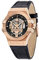 Men's Watch, Potenza Collection, Made of Stainless Steel, Rose Gold PVD, Leather - R8821108039