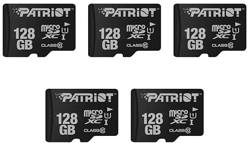 Patriot Memory LX Series micro SD Flash Memory card 32GB - PSF128GMDC105-5 PACK