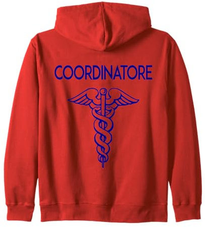 Ruolo coordinatore reparto ospedaliero personale sanitario B Felpa con Cappuccio