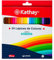 Kathay 86233699. Caja de 24 Lápices de Madera de Colores, Mina Soft 3.0mm, Perfectos para Colorear
