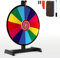 CPROSP 18'' Glücksrad Spielzeug mit Metall Ständer, Glücksrad zum Drehen 46CM mit Whiteboard Schwamm und Stifte, Preisrad mit 14 Dreiecke zum Schreiben, Spinning Prize Wheel