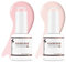 Nicedeco 8 in 1 Builder Nail Gel Set, 15ml Transluzentes Rosa Nackt Rosa Builder Base Gel UV LED Quick Building Nail Gel Nagelverlängerung Gel Set 2-8