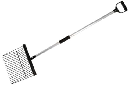Sharplace Outil de Jardinage équestre Fourche de fumier