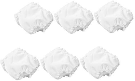 Toyvian 6 Stck. Puppenhöschen verkleiden Zubehör Puppen Kleidung Puppen Klamotten spielzeuge Kleider Unterhose Unterhose für Babypuppen