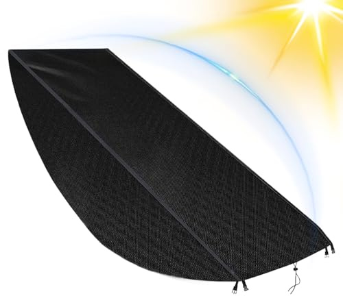 Coperture Poltrone Soggiorno - Coperture Per Poltroncina Per Piscina Nera | Guardia Da Spiaggia All'aperto Impermeabile | 37,4 Pollici Guardia Per Mobili Per Piscina | 210D Mobili Rivestimento