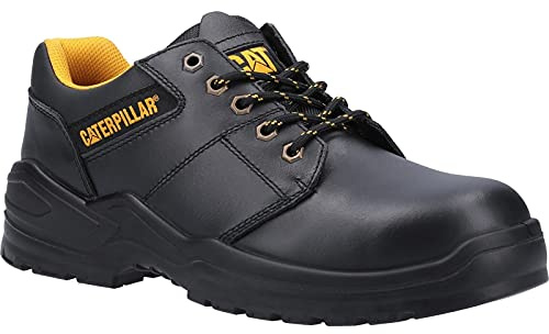 Caterpillar Mens Striver Low S3 Leather Safety Shoes (7 UK) (Black)