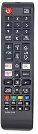 MYHGRC Replacement Samsung BN59-01315B Remote Control for Samsung smart TV 4K UHD HDR Crystal QLED UE Series Quantum TVs with Shortcut Buttons