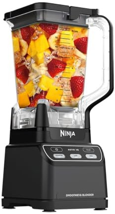 Ninja Professional Countertop Blender with Auto IQ, 1400 Peak Watts, 72 Oz Pitcher, Total Crushing Blades, BPA Free, CO750B