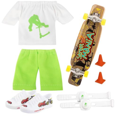 Huvqianu Set Mini Scooter per Dita | Mini Finger Toys Set Skateboard
