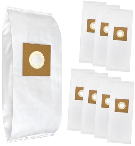 8 Pack Type Y HEPA Vacuum Bags for Hoover WindTunnel Upright Style Y, Z, YZ Vacuum Cleaners, Replace Part 4010100Y