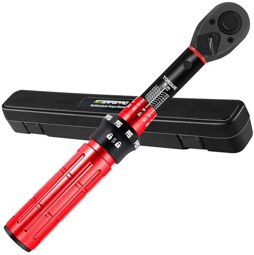 ATsafepro Chiave Dinamometrica 1/4'', Chiave Dinamometrica Bici 1-8 Nm, ±3% Alta Precisione con 72 Denti per Bicicletta e Motociclo