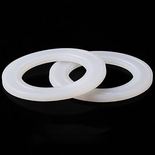 Foglio di gomma siliconica, guarnizione piatta in silicone da 2 pezzi, spessore 2,5 mm, rondella di tenuta for ID 20 25 32 40 50 mm (40 mm)(20mm)
