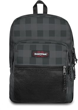 Eastpak Pinnacle Sac à dos 38L (42 x 32 x 25,5 cm), grand sac école et voyage, sac à dos multi-compartiments résistant avec organiseur et bretelles rembourrées - CHECKER GREY