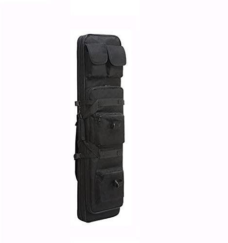 Elsegeod Tactical Gun Bag Rifle Case, 33/39/47 Inch Weapon Accessory Storage Bag Backpack, Soft Padded Carbine Case Fishing Rod Bag Pistol Shotgun Airsoft Case Sniper Holster