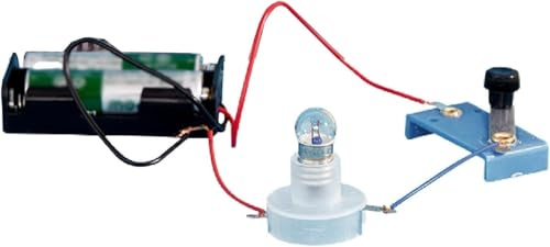 1 kit de experimento de circuito eléctrico, kit de luces de bombilla pequeña, kit básico de uso de seguridad, fácil instalación