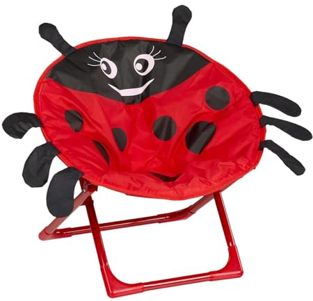 Sedia da giardino per bambini, impermeabile, pieghevole, per bambini, per studio, campeggio, escursioni, , pranzo, lettura, ragazzi e ragazze