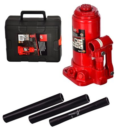 5 TON TONNELLATE CRIC AUTO CARRELLO SOLLEVATORE CRICK IDRAULICO DE AUTO con la Valigia