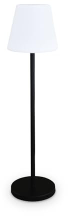 LED Stehlampe 100cm für den Außenbereich, Farbwechselfunktion der Beleuchtung, Modernes Design, kabellos und solarbetrieben mit Fernbedienung - LAMPADA XL