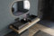 BERNSTEIN Aufsatzwaschbecken NT12 aus Edelstahl – 52,4x34,4x11 cm – Gunmetal – Robustes Design für Industrial Look – Inkl. Pop-up-Ablaufventil, Waschschale