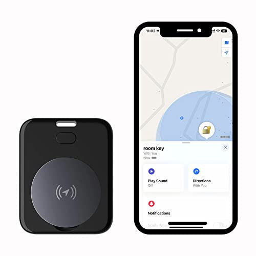 JTD Smart tag Bluetooth Trova oggetti: Compatibile con Find My (solo iOS)- Localizzatore Tracker Chiavi Item Finder per Bagagli, Portafogli