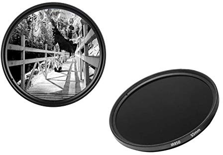 IR850 - Filtro de infrarrojos (55 mm, infrarrojos, 55 mm, IR 850 dHD)