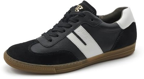 Paul Green Damen Sneaker, Frauen Low-Top Sneaker,schnürschuhe,schnürer,Halbschuhe,straßenschuhe,Strassenschuhe,Schwarz (Black),37 EU / 4 UK