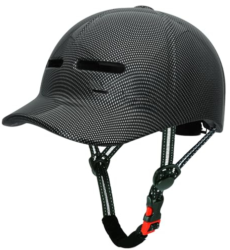 Youany Casque De Vélo, Réglable VTT Casque, Casque Vélo De Course, Casque De Moto, Casque Vélo Léger Hommes Femmes, 58-61cm