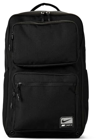 Nike Utility Speed Backpack 2.0, Black/Black/White, MISC