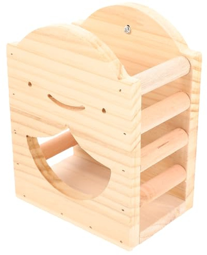 Abaodam Comedero de Heno para Conejos y Chinchillas Estante para Jaulas, Material Sintético, Función de Alimentación Lenta y Almacenamiento Limpio de Alimento