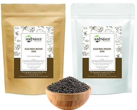 Brown/Black Whole Mustard Seeds A* Quality! Free UK P&P (100g)