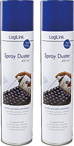 LogiLink Druckluftspray 400ml (2 Dosen)