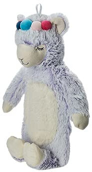 Warmies 3D Wärmflasche, Lama, Lila (SHWB-LLA-1-22), Medium