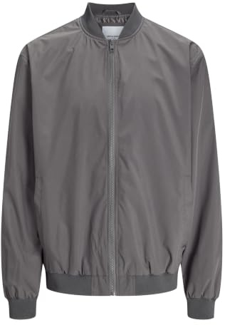 Jack & Jones JJECHARGE Noos Veste Bomber pour Homme, Jupe Castlerock, Taille S, Gris, S