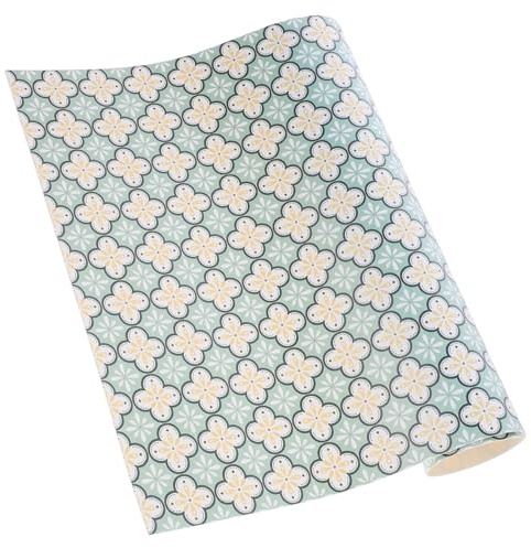 WESIEVYA Puppenhaus Bodenbelag Simulation Fliesenboden PU Schaum Kleiner Dielen Zuschneidbar Geeignet für Miniaturhäuser und Modellbau Formstabil und Wiederverwendbar 15 Stück 3X3cm