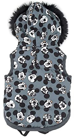 Cerdá - ForFanPets Hunde Zubehör | Mickey Mouse Hundemantel Winter - Offizielle Disney Lizenz