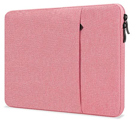 ProElife Funda para portátil de 13 Pulgadas para 2025-2022 MacBook Air 13.6 Pulgadas con Chip M4 M3 M2 y MacBook Pro de 13.3 Pulgadas M2 Accesorio de Viaje Funda Simple (Rosa)