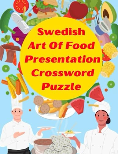 Swedish art of food presentation crossword Puzzle book