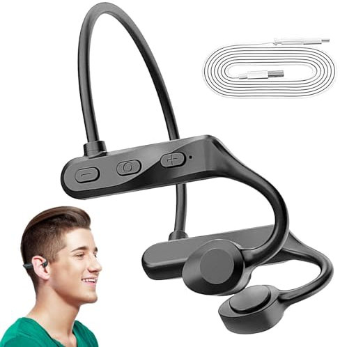 Auriculares Inalámbricos De Conducción Ósea - Deportivos Ligeros Blue Tooth 5.0 De Oído Abierto