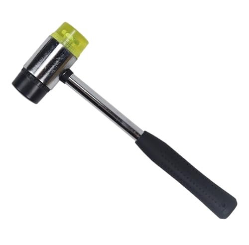 Mazos de goma, 1 pieza, martillo de goma grande, tendón de goma suave, martillo de plástico, herramienta de nailon for decoración de azulejos (25 mm)(35mm)