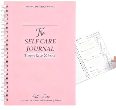 Zetqhuu Dagbok för psykisk hälsa, motiverande stämningsmätning | Daglig reflektion psykisk hälsa arbetsbok, för att förbättra produktiviteten tacksamhet affirmation meditation