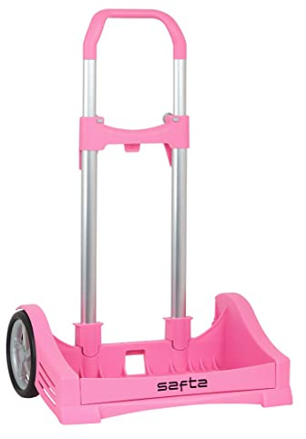Safta Carro Evolution para Mochilas Escolares Plegable Ligero Resistente, Multicolor 400x280x850mm