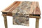 ABAKUHAUS orientalisch Tischläufer, Octagonal Retro Style, Esszimmer Küche Rechteckiger Dekorativer Tischläufer, 40 x 225 cm, Dunkelbraun Hellbraun