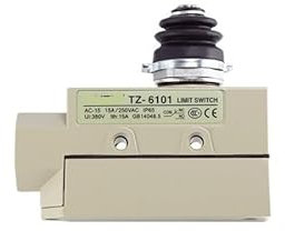 BYLSAGWHT TZ-6 Series Horizontal Limit Switch NO NC 380V Metal Roller Head Travel Switch IP65 TZ-6001 TZ-6102 TZ-6104(TZ-6101)
