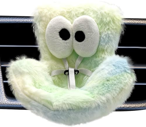 Asiento de coche genérico para muñeca de bebé, silla de peluche acolchada, diseño de ojos grandes – asiento de coche de juguete, para niñas, niños, juguete y exposición, juguetes de 10 – 17 cm