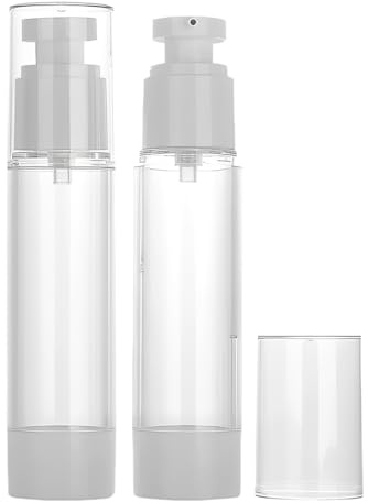 TEOZBLU Flaconi Mini per Profumo da Viaggio (2 x 30 ml) - Vaporizzatore Ricaricabile Portatile per Borsetta e Valigia